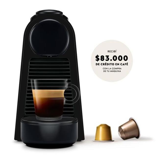 Cafetera Nespresso Essenza Mini 0.6 Lts Piramidal Black