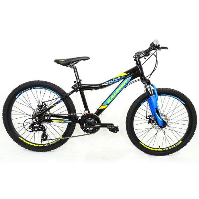 Bici Raleigh Scout R24 Freno Disco Negro/Amarillo **