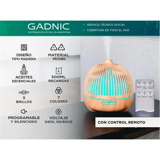 Difusor Gadnic Aromático Bamboo 500ML (DIFU0022)