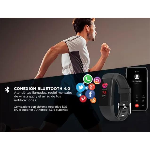 Smartwatch Gadnic Deportivo (B5 BT IP68)