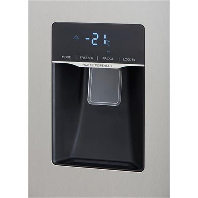 Heladera Whirlpool 518 Lts/ Inverter/ Inox (WRS955)