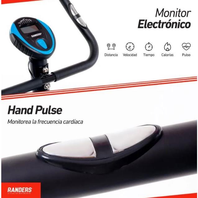 Bici Fija Magnética Randers - Max 100kgs (ARG161)