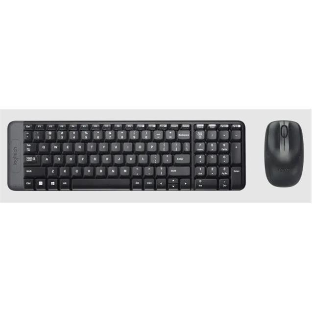 Teclado+Mouse Logitech Wireless (MK220)