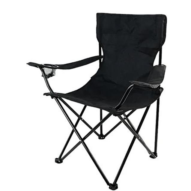 Silla Camping Plegable – Negro (CR10213)