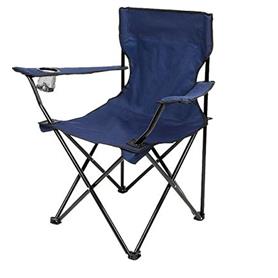 Silla Camping Plegable - Azul Marino (CR10213)