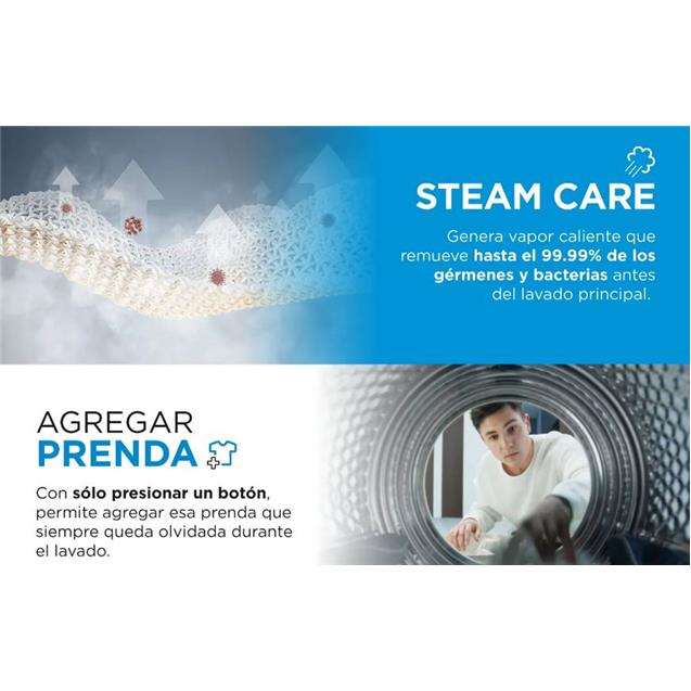 Lavasec. Midea 12/8kg Inverter Wi-Fi Gris (MF200D120B)