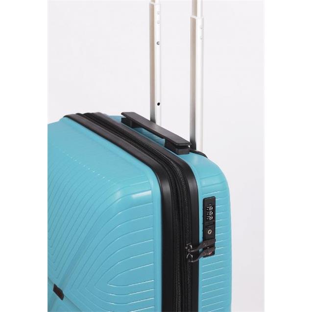 Valija Elf 4 Ruedas Pp 24" Turquesa (3575/24)