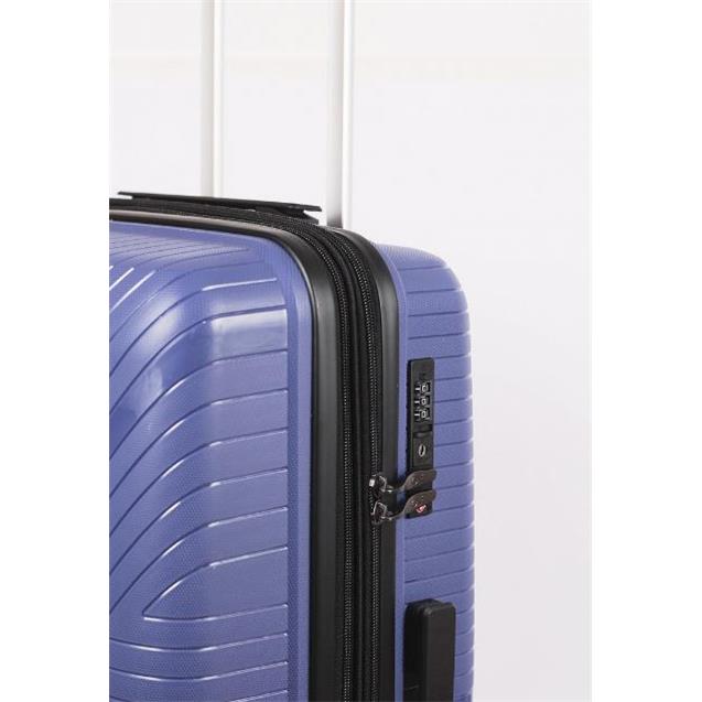 Valija Elf 4 Ruedas Pp 28" Azul (3575/28)