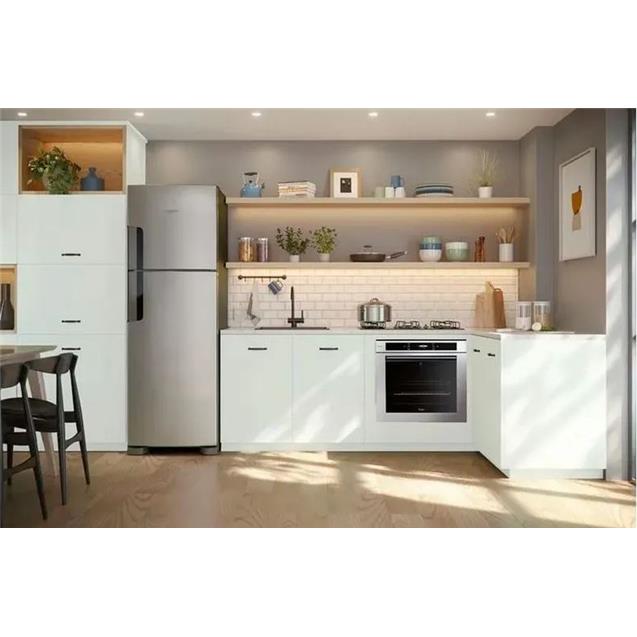 Heladera Whirlpool No Frost 386lts Inox (WRM42HK)