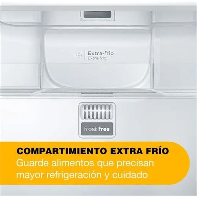 Heladera Whirlpool No Frost 386lts Inox (WRM42HK)