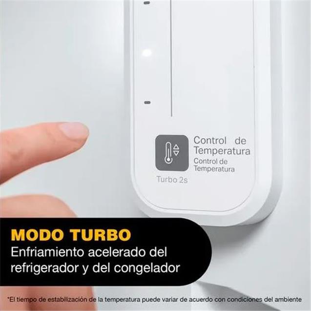 Heladera Whirlpool No Frost 386lts Inox (WRM42HK)
