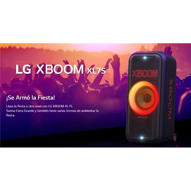 Parlante Lg Xboom 250w Luces (XL7S)