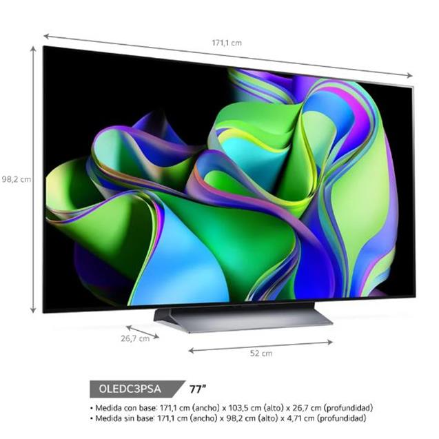 Smart Tv Lg Oled 77" Ai Thinkq Ultra Hd (77C3PSA)