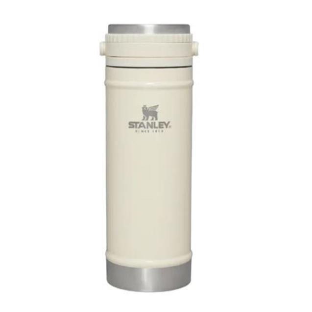 Vaso Térmico y Prensa Francesa Viaje Stanley - 473 Ml Cream Gloss (01855039)