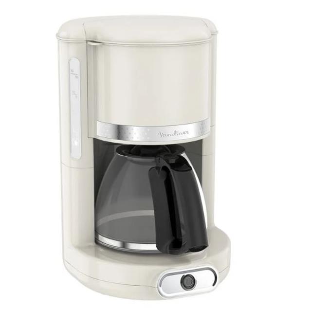 Cafetera Moulinex Soleil 1.25 Lts 12 Tazas (FG381A10)