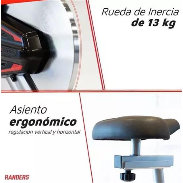 Bicicleta Randers Spinnig 120kg (ARG874SP)