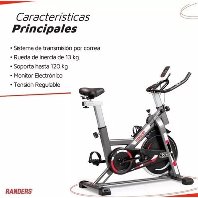 Bicicleta Randers Spinnig 120kg (ARG874SP)