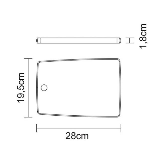 TablaTramontina Rectangular (13272-351)