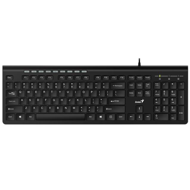 Teclado Genius Slimstar230 Usb Black (0035)