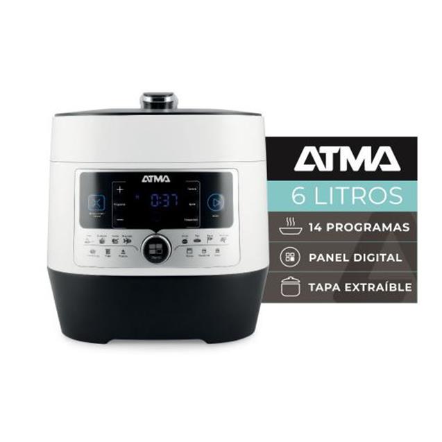 Olla Presión Atma Digital 6 Lts (OPAT22P)