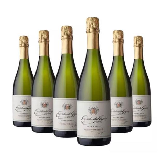 Caja Espumante Escorihuela Gascon Extra Brut Champenoise 750CC X6