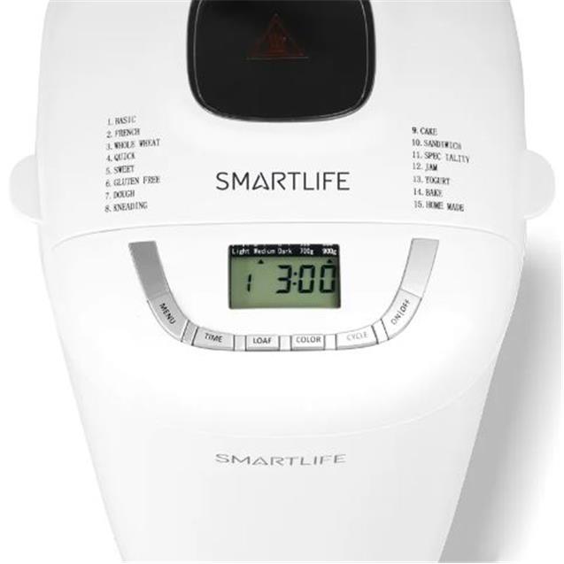 Horno De Pan Smartlife 900gr - 15 Programas (SLBM1349)