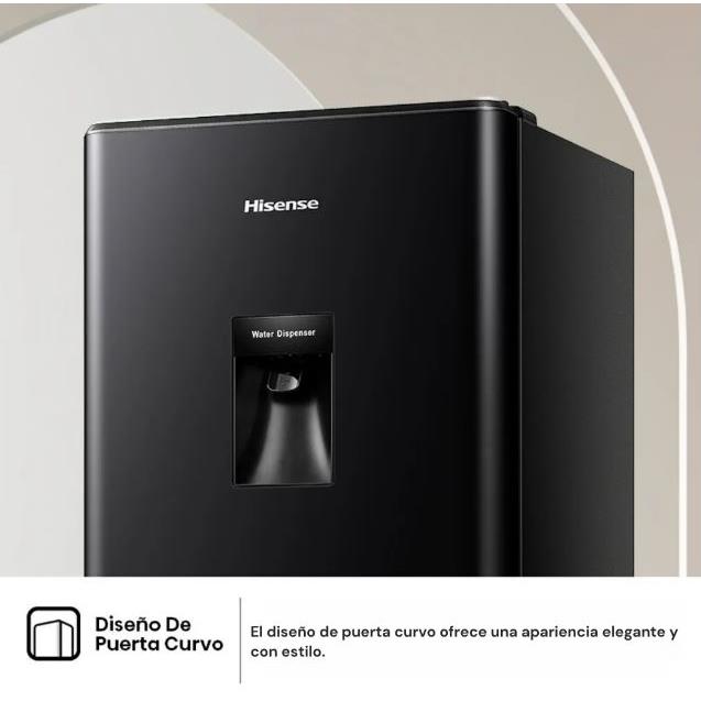 Heladera Hisense C/Dispenser Negra 177 Lts (RL230WB4AU)