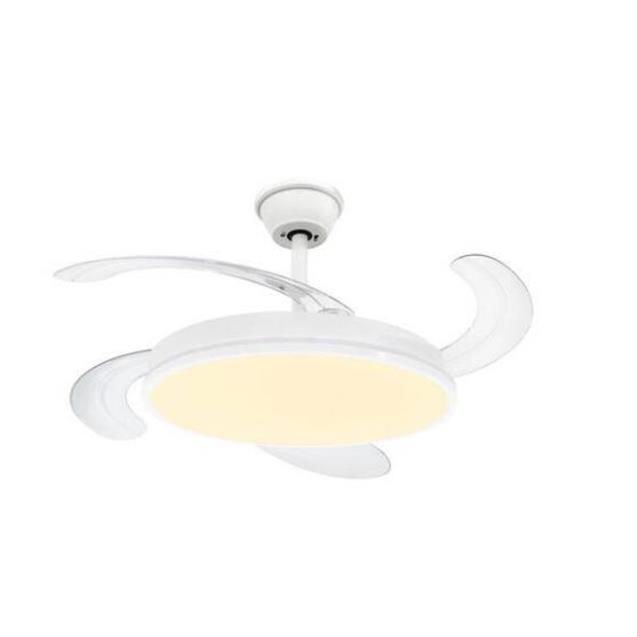Vent. Peabody Techo Luz Led Rebat. (PE-VTRD410B)