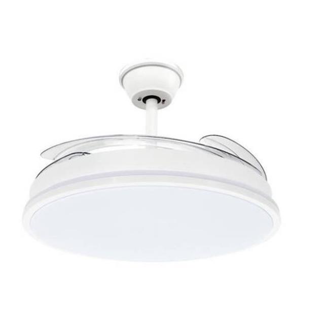 Vent. Peabody Techo Luz Led Rebat. (PE-VTRD410B)