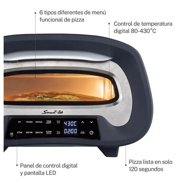 Horno Smart-Tek E.Max1 Pizzero Eléctrico