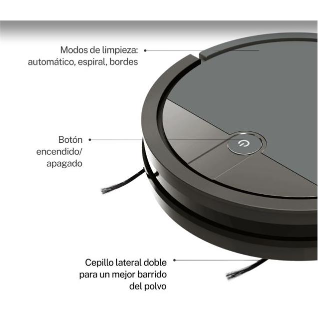 Aspiradora Smart-Tek Ava Mini Ii C/Mopa Wi-Fi (424000028)