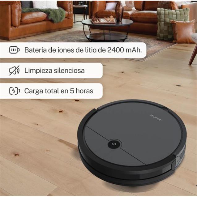 Aspiradora Smart-Tek Ava Mini Ii C/Mopa Wi-Fi (424000028)