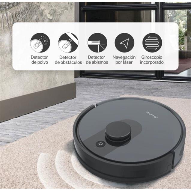 Aspiradora Smart-Tek Ava Pro X Mopa + Cesto Wifi (424000027)