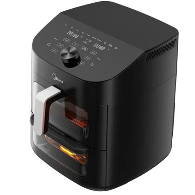 Freidora Midea S/Aceite 11 Lts/ 2 Zonas Digital/ Negro (AFD211BAR1)