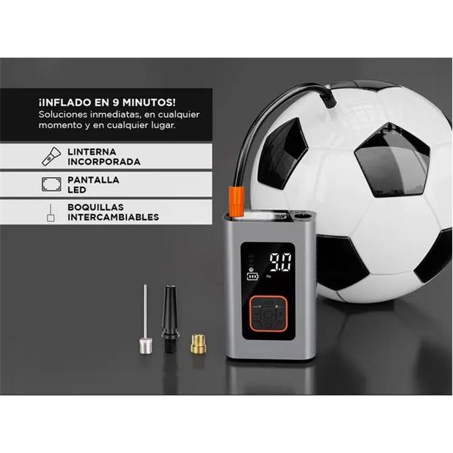 INFLADOR GADNIC AV000042 INALAMBRICO MINI RECARGABLE