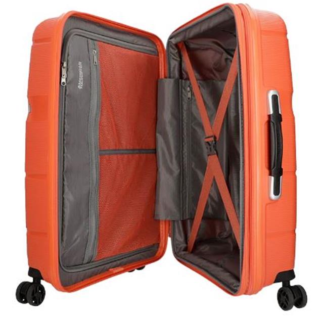 Valija American Tourister, Linex Spinner 55/20 Tsa Burnt Orange (12249711561U)