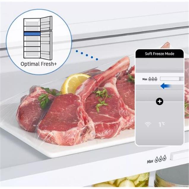 Heladera Samsung 407 Lts Inverter C/ Dispenser. Negro (RT42DG)