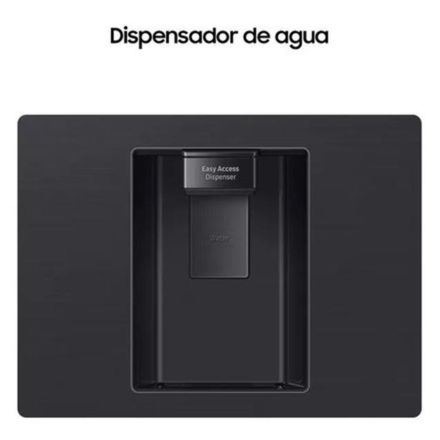 Heladera Samsung 407 Lts Inverter C/ Dispenser. Negro (RT42DG)