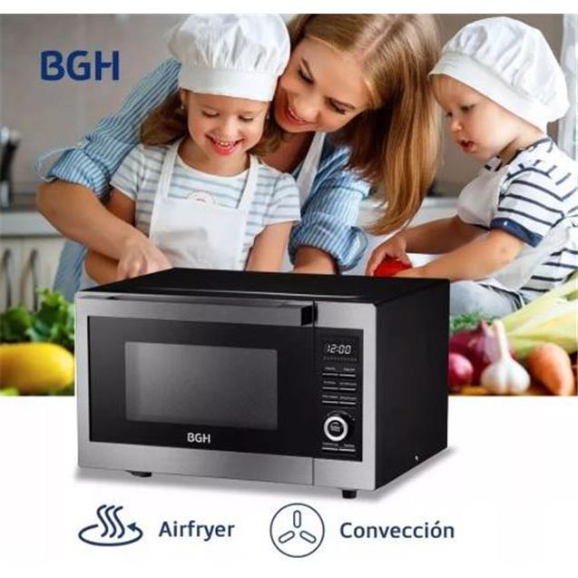 Microondas C/Airfryer Bgh 30lt (B330DFN24)