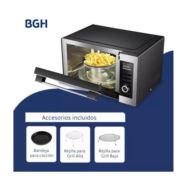 Microondas C/Airfryer Bgh 30lt (B330DFN24)
