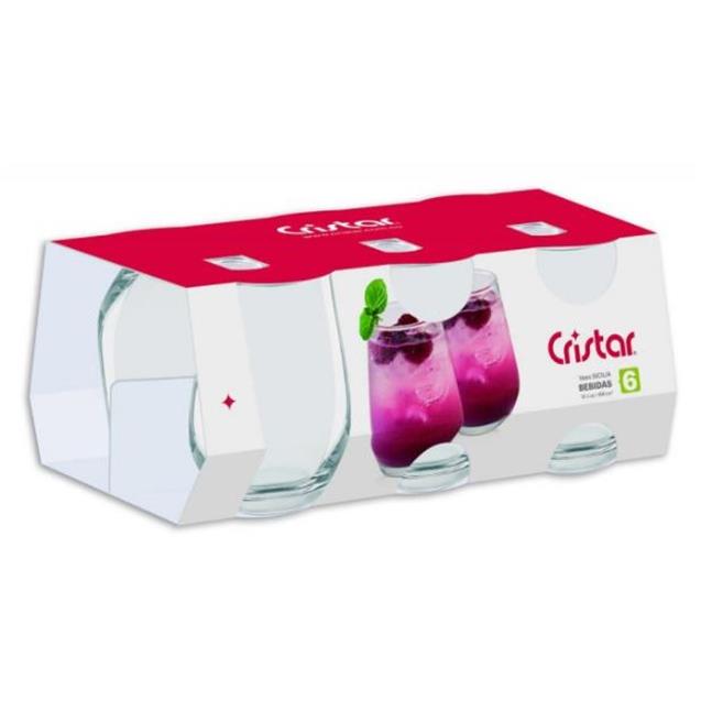 Set Vasos Cristar Sicilia 463cc X6 (0761CL6)