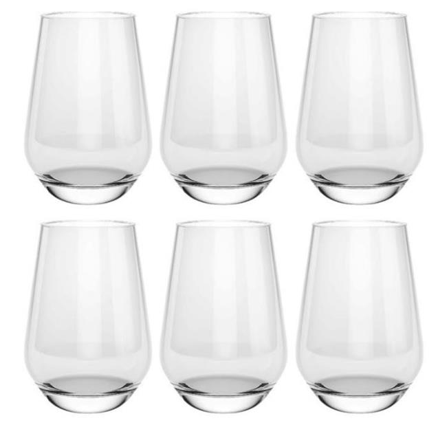 Set Vasos Cristar Sicilia 463cc X6 (0761CL6)