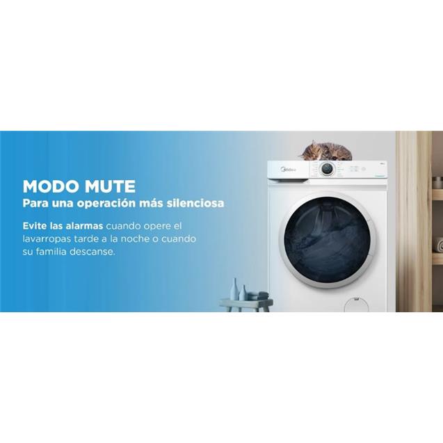 Lavarropas Midea 6kg/ 1000 Rpm Blanco (MF100W60)