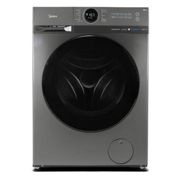 Lavarropas Midea 8kg 1400 Rpm Inverter Titanium (MF200W80)