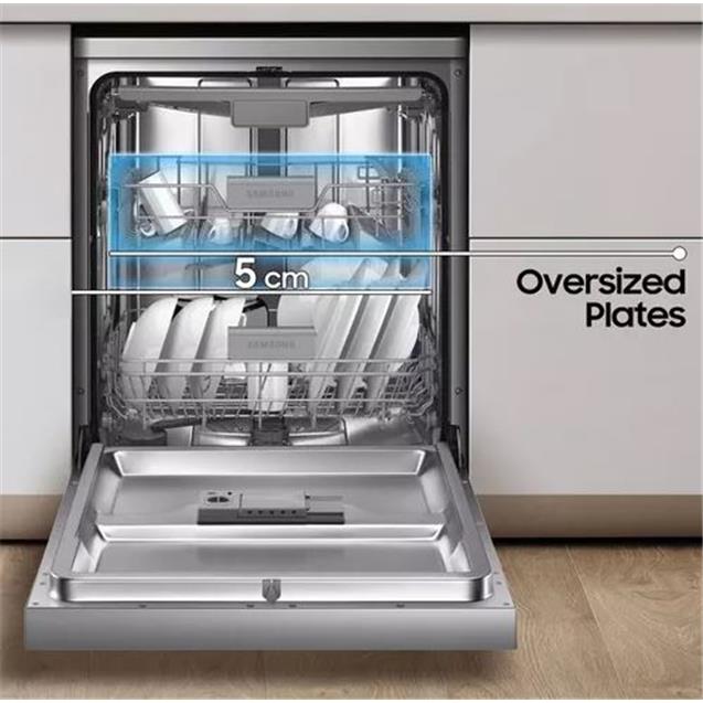 Lavavajilla Samsung 14 Cubiertos. Inverter Silver (DW60M6050FS)