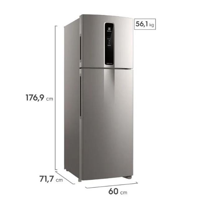 Heladera Electrolux 390 Lts No Frost Inox (IF43S)