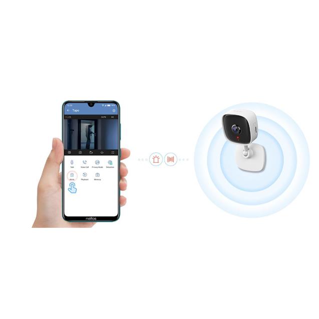 Cámara Seguridad. Tapo C100 Ip Day/Night Sd Wifi