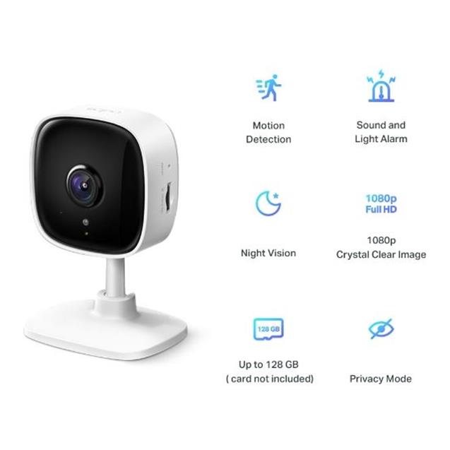 Cámara Seguridad. Tapo C100 Ip Day/Night Sd Wifi