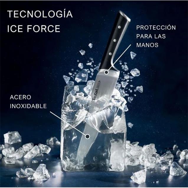Cuchillo T-Fal Chef 20cm Ice Force (K2320214)