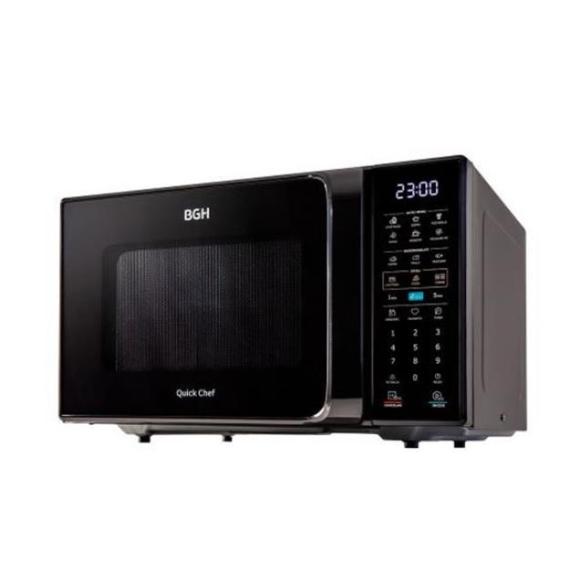 Microondas Bgh 23lts Dig C/Grill Black (B223DN20I)